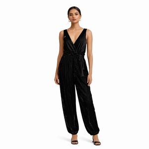 Free People All Natural Velvet Jumpsuit- XS Boho Whimisgoth